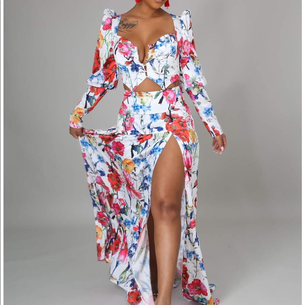 Beautiful Maxi Skirt set